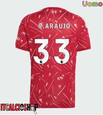 Liverpool Ronald Araujo #33 Prima Maglia 2026-27 Manica Corta